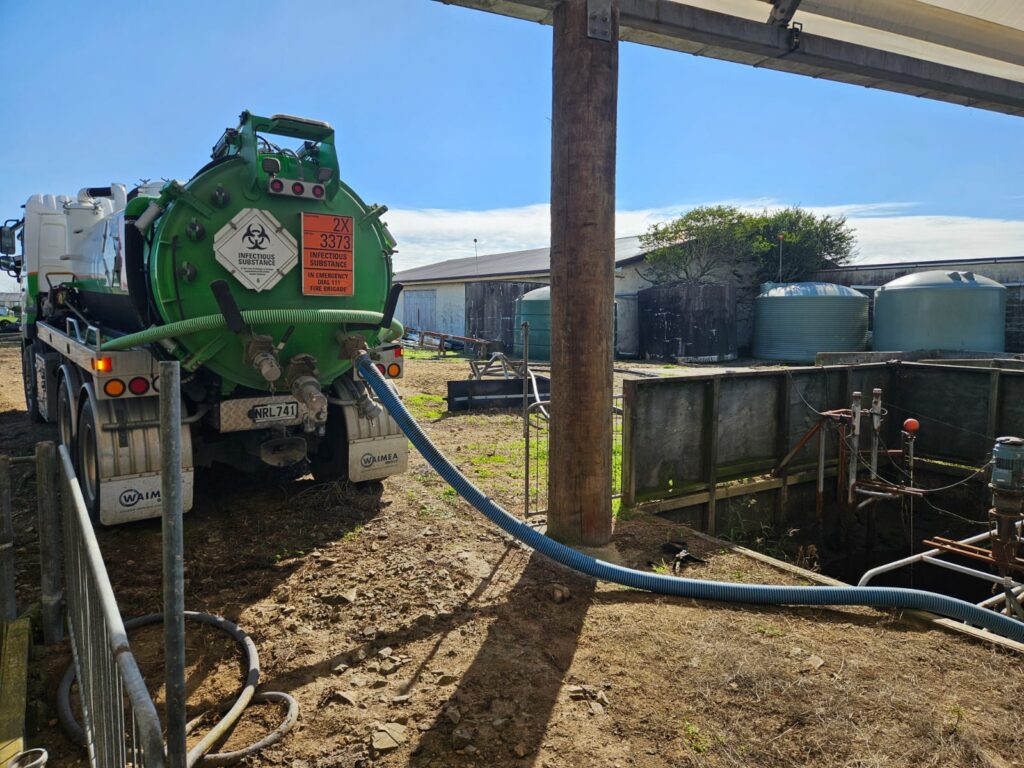 Cow Shed Effluent Sump Cleaning By CST Group in Waikato